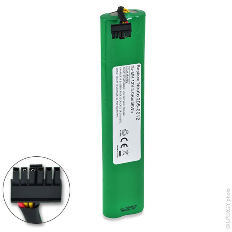 Batterie aspirateur compatible Neato Botvac 12V 3000mAh - neato 205-001220 - NX