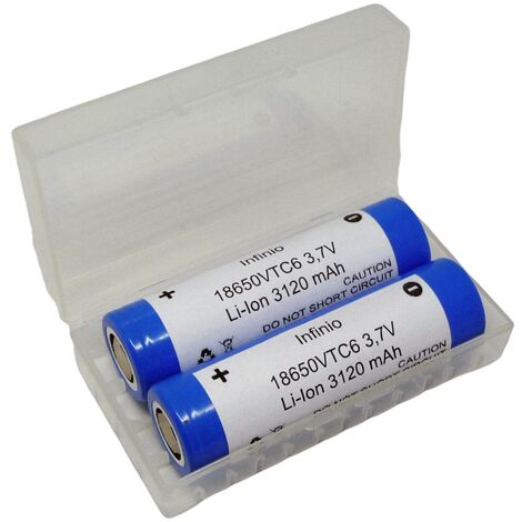Batterie 7.4V 4.4Ah Li-Ion 2S2P 18650 pour phare IR687