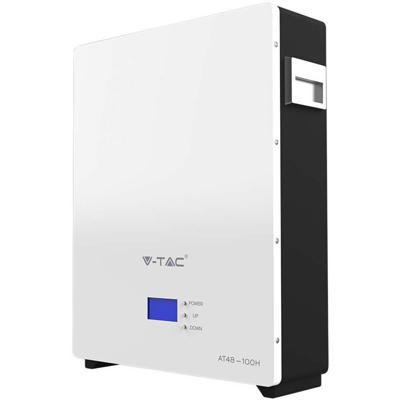 V-tac - Solution de stockage de batteries - Batteries intérieures - Corps blanc