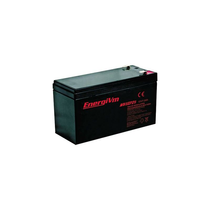 Energivm - Batterie au plomb agm 12V/7Ah 151x65x101mm eco