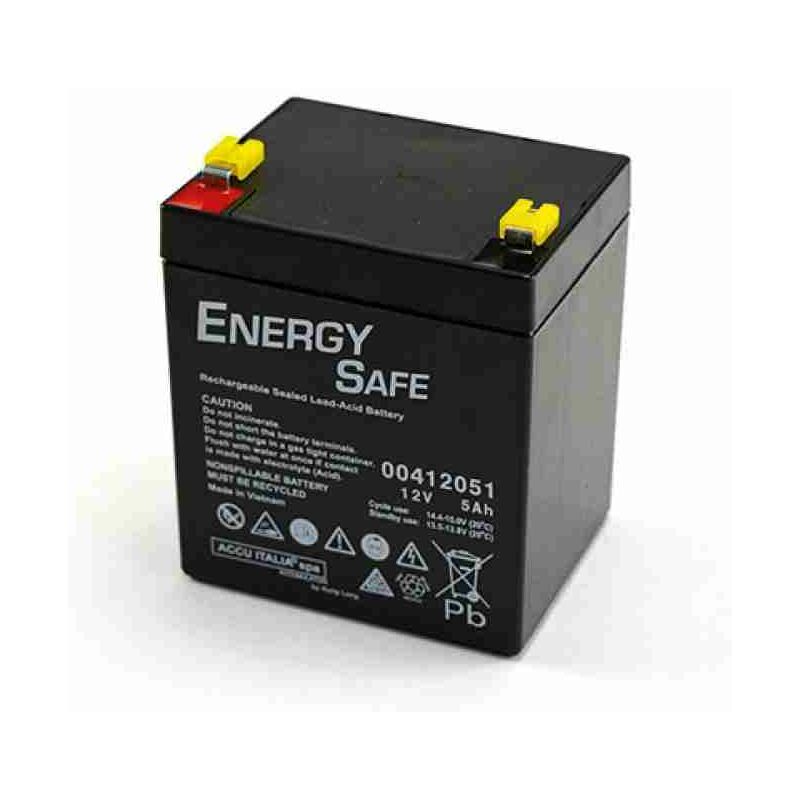 Batterie vrla agm au plomb Energy Safe Series 12 v 5,0 Ah C20 (F1)