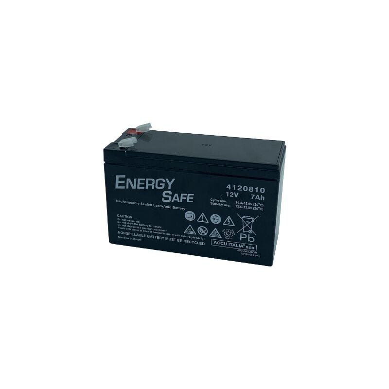 Energy Safe - Batterie au plomb agm vrla série 12V 7,0Ah C20 (F2)