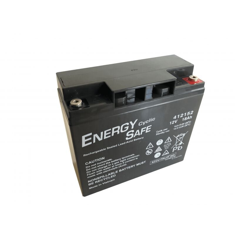 Batterie vrla Pb agm Energy Safe Cyclic Series 12V 18Ah C20 (FM5)