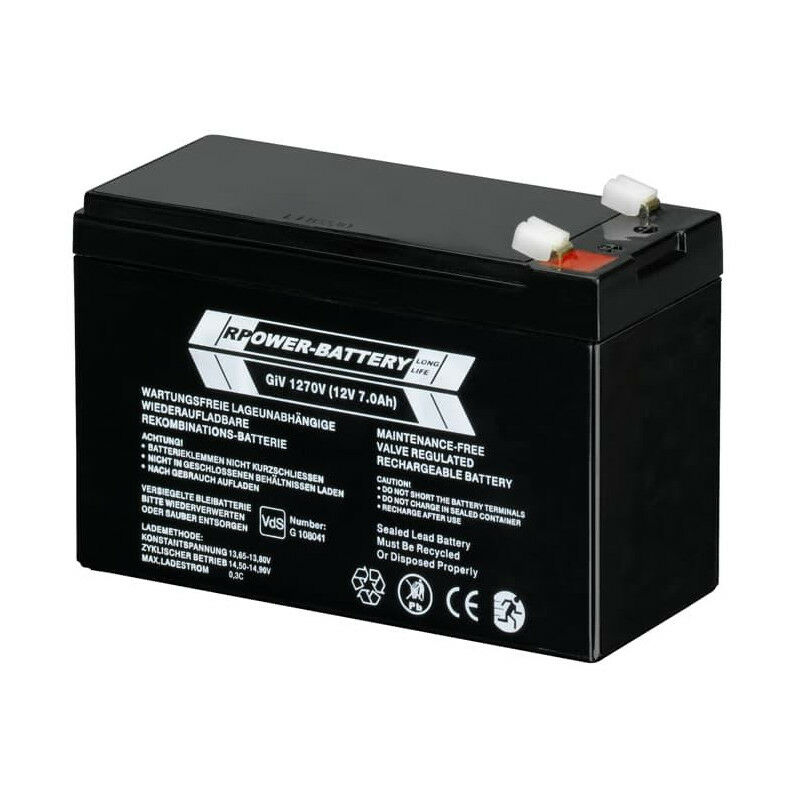 Batterie Au Plomb Scellée 12VDC 7 Ah GHV9240001V0011 ABB 588096
