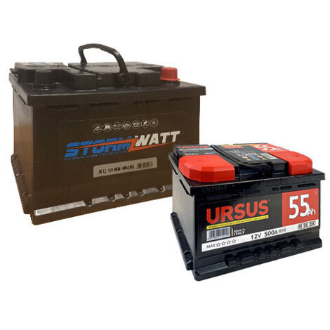 BATTERIE AUTO URSUS 55AH