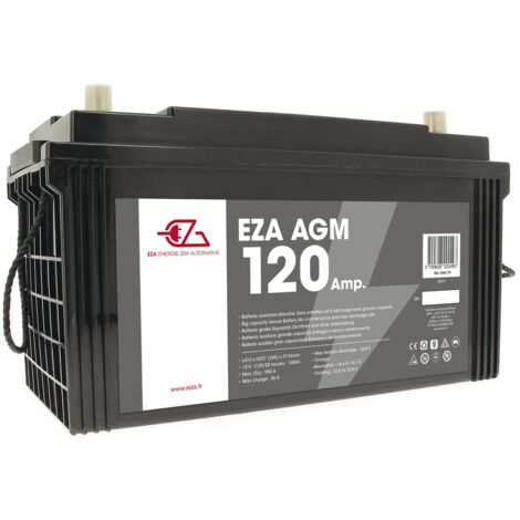 Batterie Auxiliaire Agm 120ah - Eza