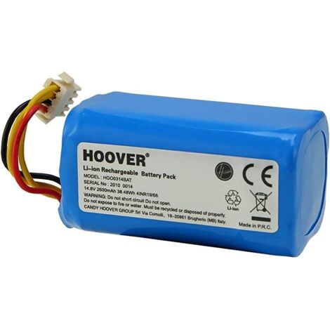 Batterie B015 au lithium rechargeable pour Aspirateur H-go HOOVER 35602251