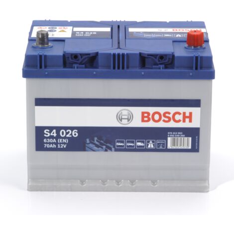 Batterie Bosch S4026 12v 70ah 630A 0092S40260 D26