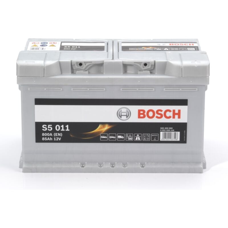 Bosch - Batterie de démarrage S5011 - Ce produit de marque est neuf.