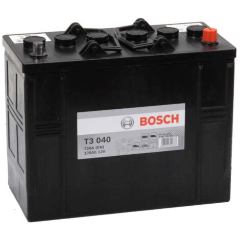 Batterie Bosch T3040 12v 125ah 720A 0092T30400