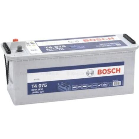 Batterie Bosch T4075 12v 140ah 800A 0092T40750