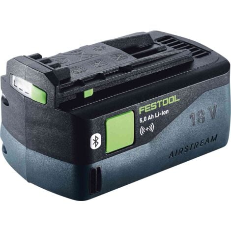 Festool BP 18 Li 5,0 ASI Batterie 5,0Ah 18V / 5000mAh Li-Ion Bluetooth avec indicateur de charge (577660)