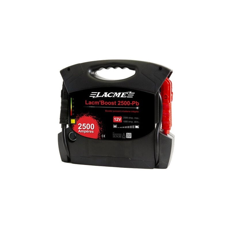 Booster de démarrage Lacmé Lacm'Boost 2500-Pb à batterie plomb 12V 2500A