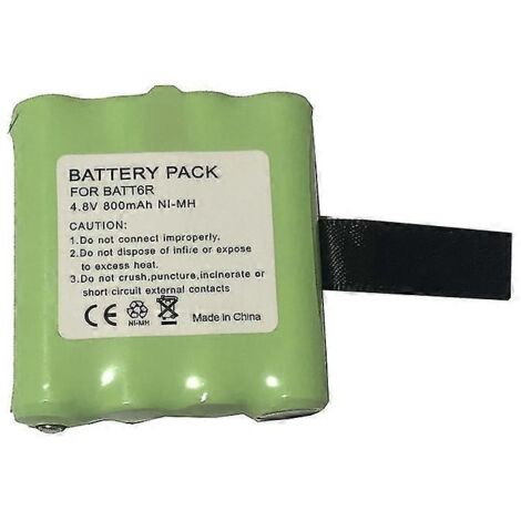 Batterie compatible avec les talkies-walkies Midland LXT276 et LXT376 (Batt6r)-AquaForge