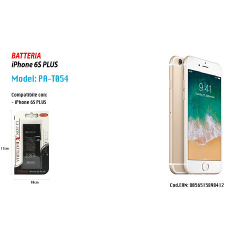 Batterie Compatible Pour Iphone 6s Plus Li-ion 3.8v 2750mah Remplacement Maxtech Pa-t054