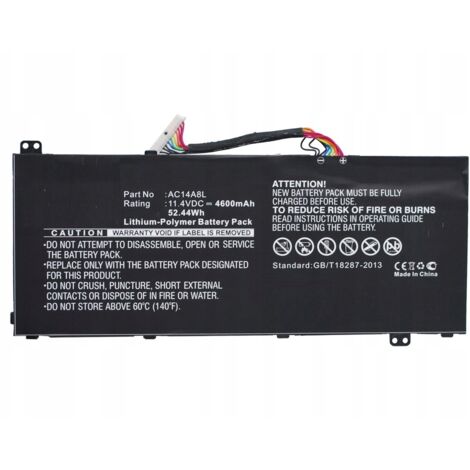 Batterie Coreparts pour Acer AC14A8L