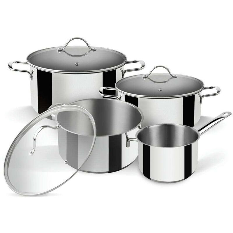 Batterie de cuisine supreme en inox 7 pièces