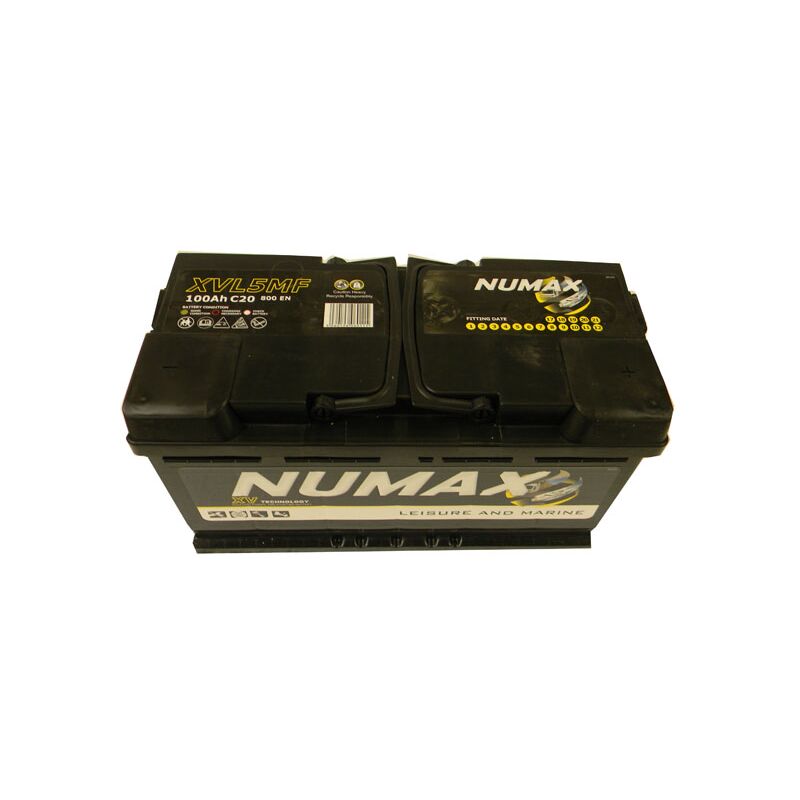 Numax - Batterie Loisirs/Camping-cars Marine LOISIRS.XVL5MF 12V 100Ah / 800A