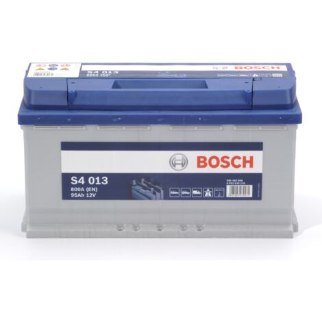 Batterie de démarrage Auto BOSCH S4013 - 12V 95Ah 800A (EN)