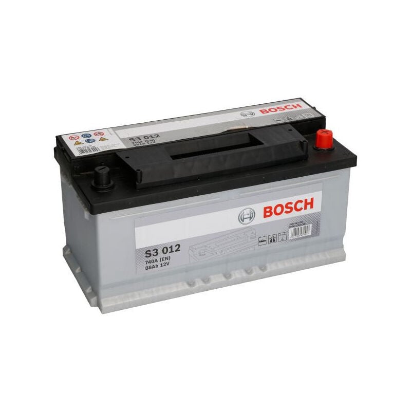 Bosch - Batterie S3012 12v 88ah 740A 0092S30120 LB5D