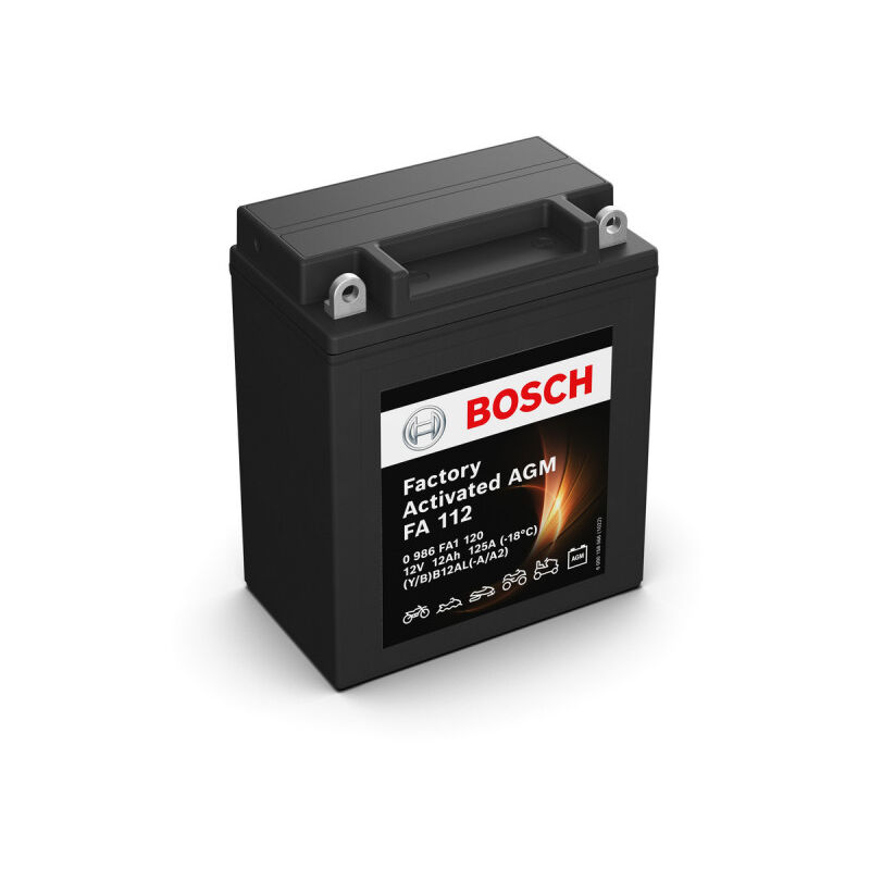 Bosch - Batterie moto FA112 YB12AL-A2 YB12AL-A 12V 12AH 125A