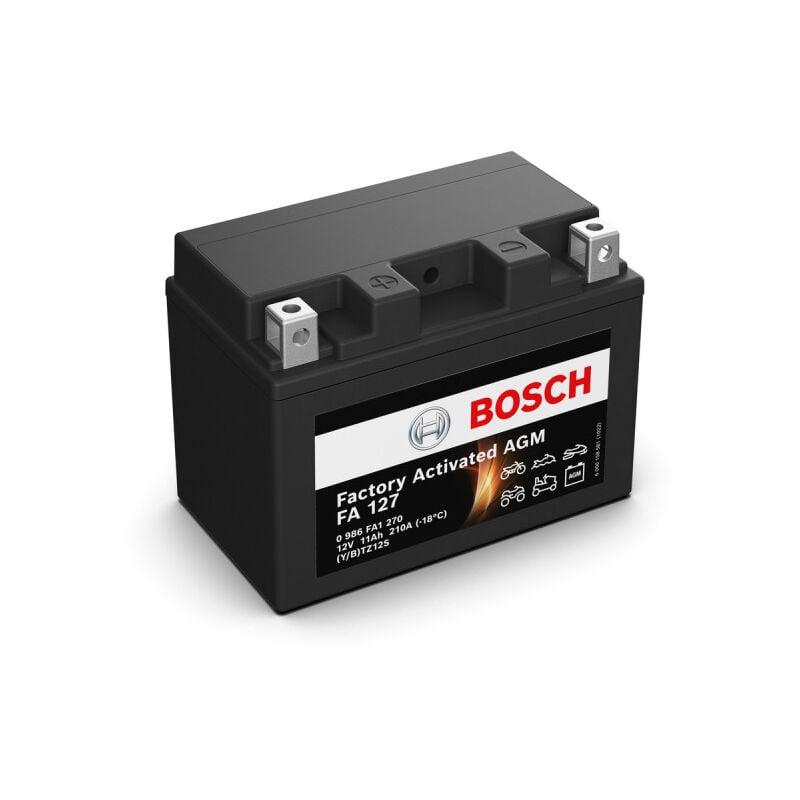 Batterie moto Bosch FA127 YTZ12S 12V 11AH 110A
