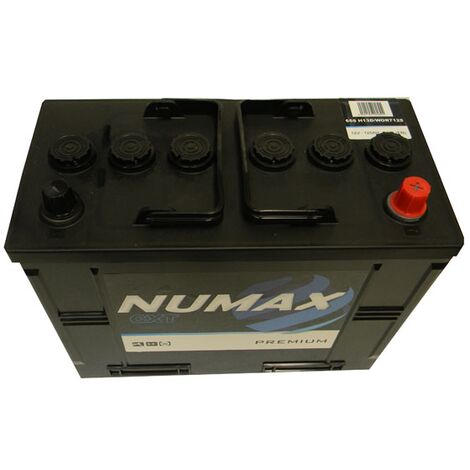 Batterie de démarrage Poids Lourds et Agricoles Numax Premium TRUCKS H13D / WOR 7 655 12V 125Ah / 720A