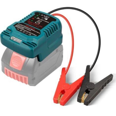 Batterie de démarrage pour Bosch Professional 18 V système GBA. Jump Starter compatible avec batterie Bosch 18 V GBA pour véhicules 12 V