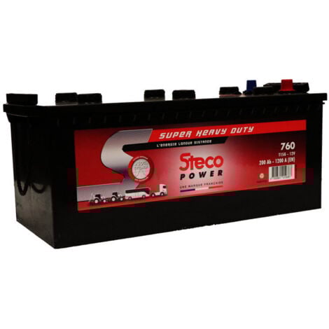 Batterie de démarrage STECO 760 - Ce produit de marque  est neuf.