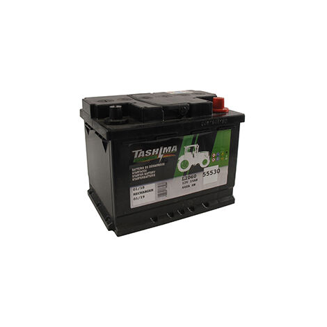 Batterie De Démarrage Tashima 12v - 55a + à Droite - L: 242mm, L: 175mm, H: 190mm