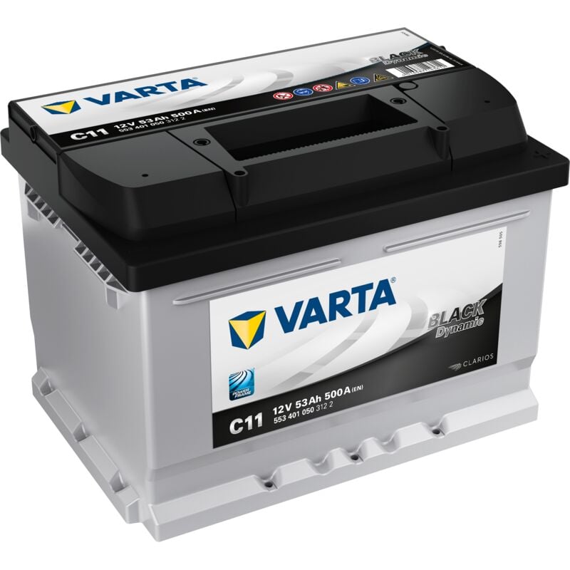 Batterie de démarrage Varta Black Dynamic LB2 C11 12V 53Ah / 500A