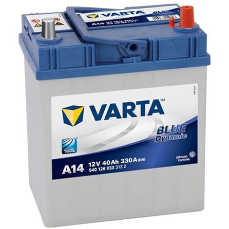 Batterie de démarrage Varta Blue Dynamic B19L A14 12V 40Ah / 330A 540126033