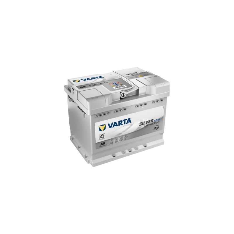 Batterie de démarrage Varta Silver Dynamic L2 A8 12V 60Ah / 680A 560901068