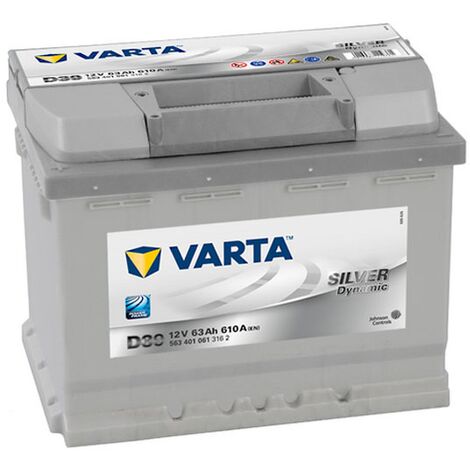Batterie de démarrage Varta Silver Dynamic L2B D21 12V 61Ah / 600A 561400060