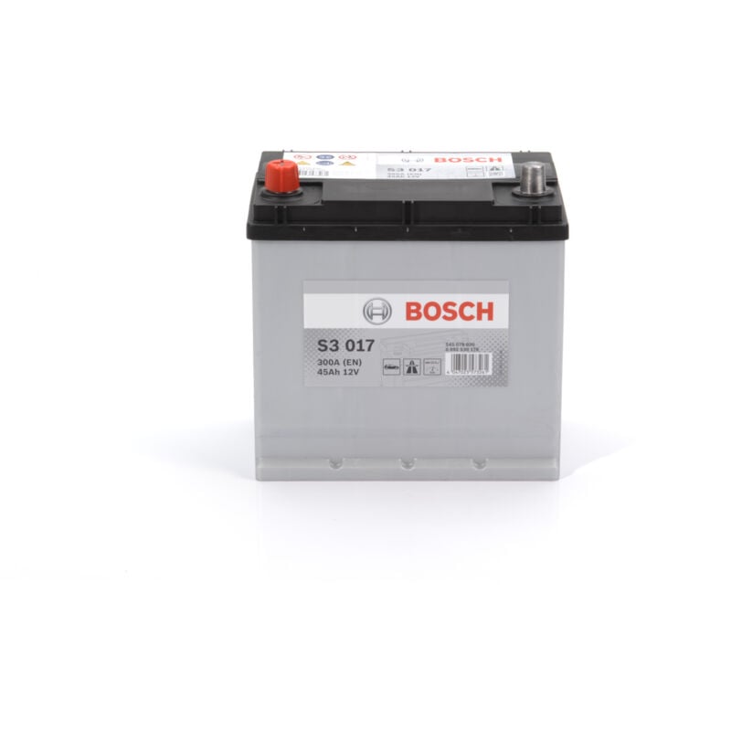 Bosch - Batterie de démarrage S3017 - Ce produit de marque est neuf.