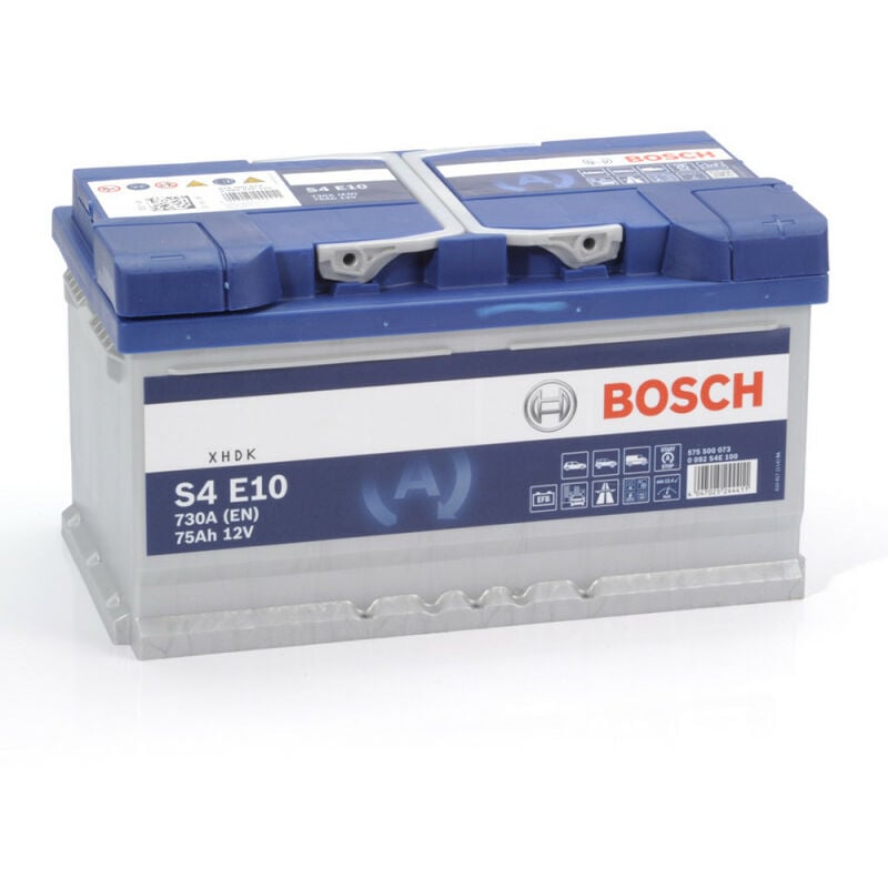 Batterie Bosch efb S4E10 12v 75ah 730A 0092S4E100 LB4D