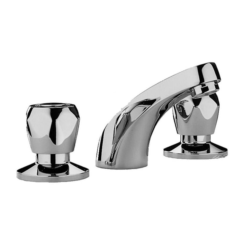 Paffoni - Série Danube mitigeur de lavabo DA052CR Chromé - Laiton