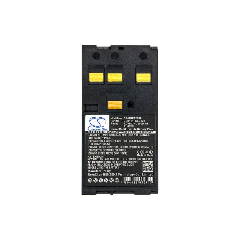 NX - Batterie de mesure 6V 3600mAh