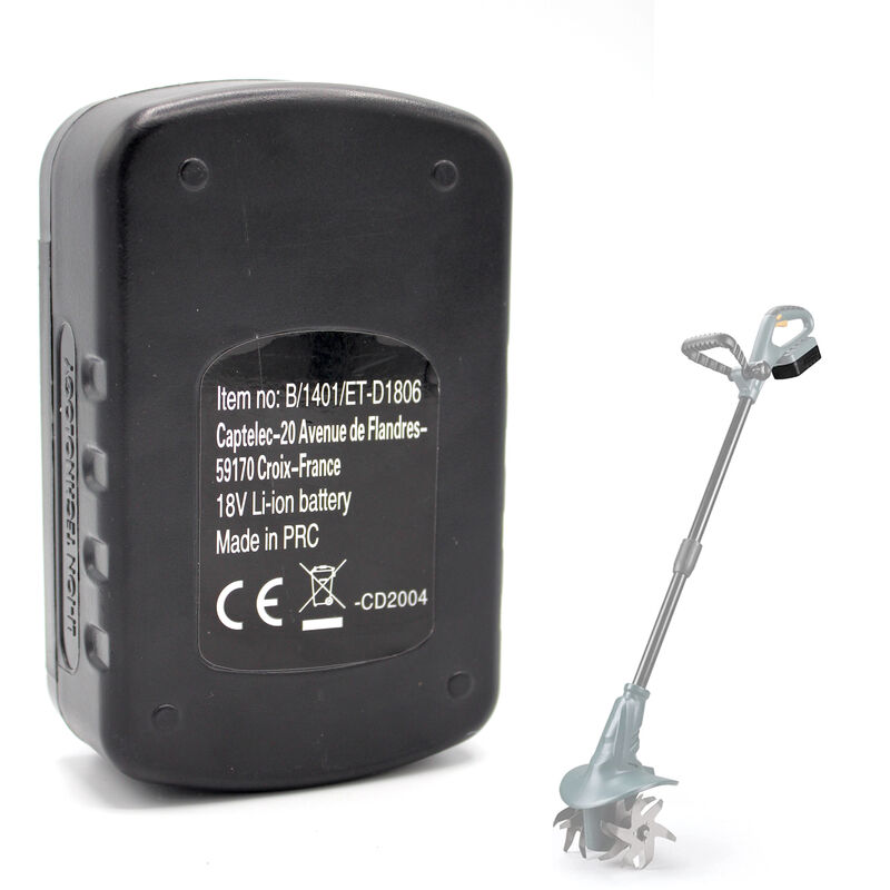 Batterie de Rechange Motobineuse Electrique sans fil - 18 volts Fishtec