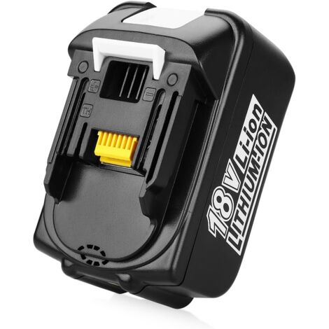 Batterie De Rechange Pour Batterie Makita 18 V Avec Indicateur Led Bl1860, Bl1850, Bl1830, Compatible Avec Les Chargeurs Makita 18 V D'Origine Et Les Outils D'Alimentation Sans Fil (3000 Mah,