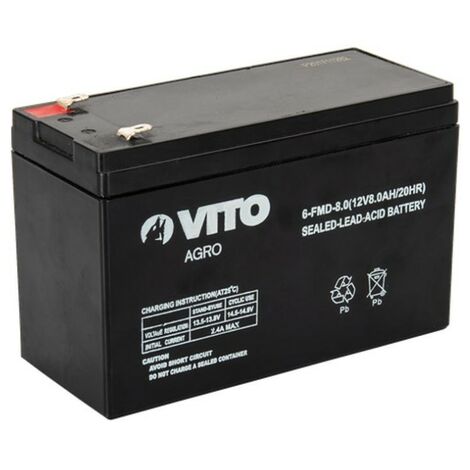 Batterie de rechange pour pulvérisateur à batterie VITO 12V/8AH
