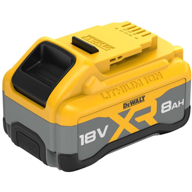 Batterie XR 18V 8Ah Li Ion TABLESS DEWALT DCB1880 XJ - vue 3