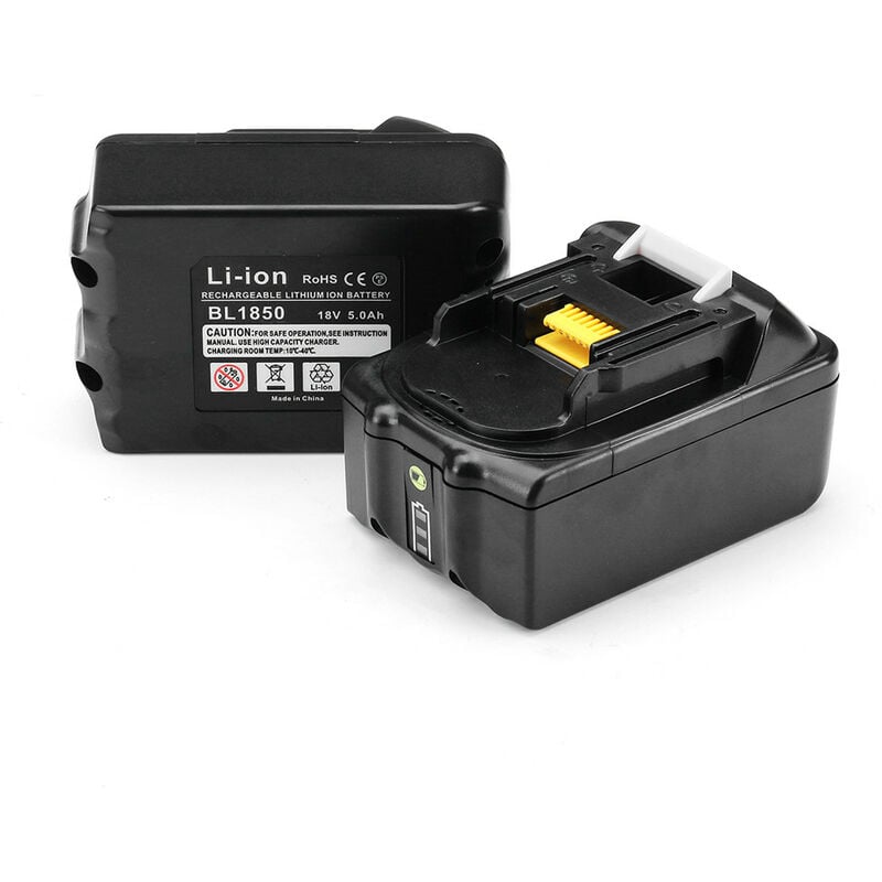 Maerex - Batterie de remplacement 18V 3.0 Ah pour Makita 18 v BL1830 BL1840 BL1850 BL1860 BL1835 194205-3 194309-1 LXT-400 pour outil électrique