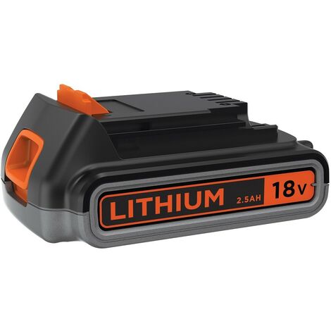 Batterie de remplacement Black & Decker BL2518 18 V - 2,5 Ah au lithium