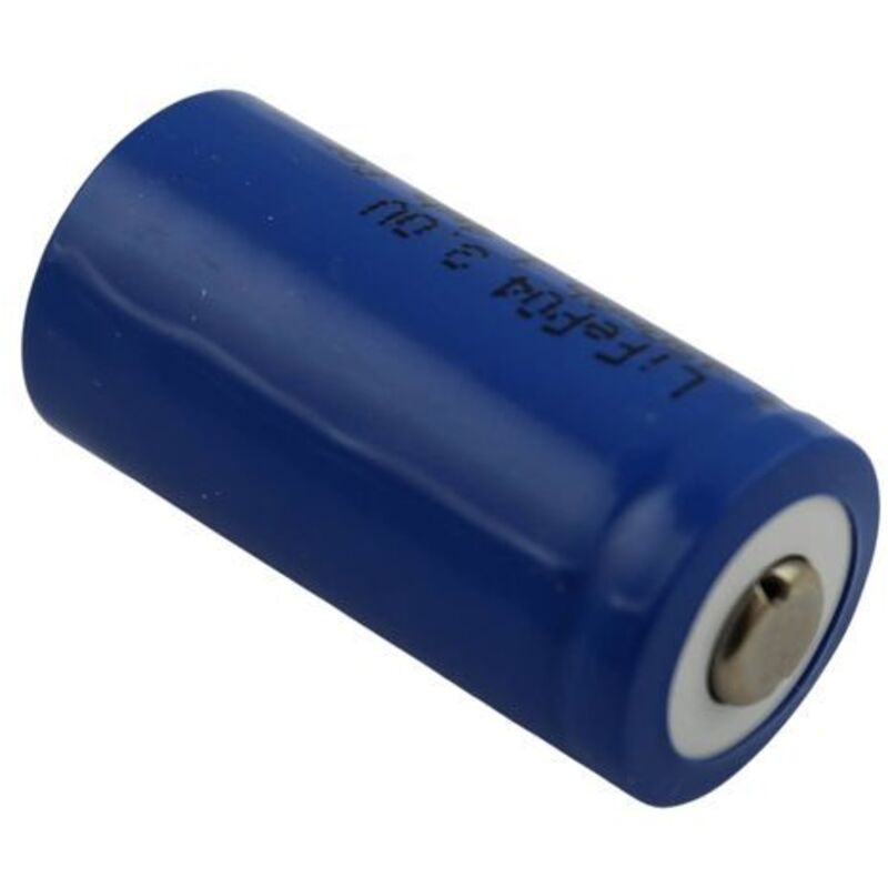 Batterie de Remplacement CR123 LiFePO4 3.0V 450mAh Bleu