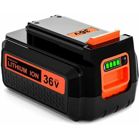 Batterie de remplacement LBXR36 2500mAh pour batterie Black and Decker 36V BL20362 BL2536 LBXR36 LBX1540 LBX2540 LBX2040 LBX36 LST540 LCS1240