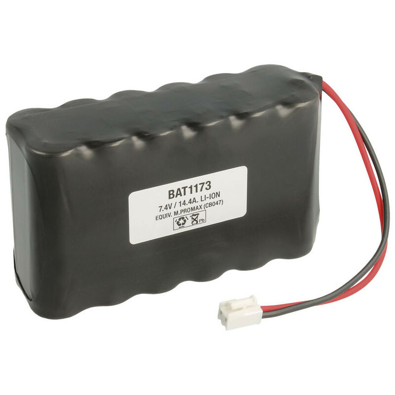 Nimo - Batterie de remplacement Promax Batterie de mesureur de champ 7.4V Dc 14.4Amh li-ion