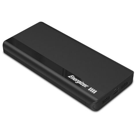 Batterie de secours 10000 mAh 2 USB-A - noire