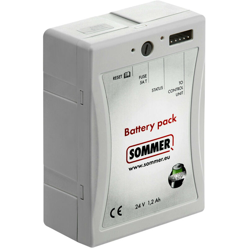 Sommer - Batterie De Secours 24V - Tiga+/Sp900/Runner/Twist Am-Ug (Sans Cable) aperto