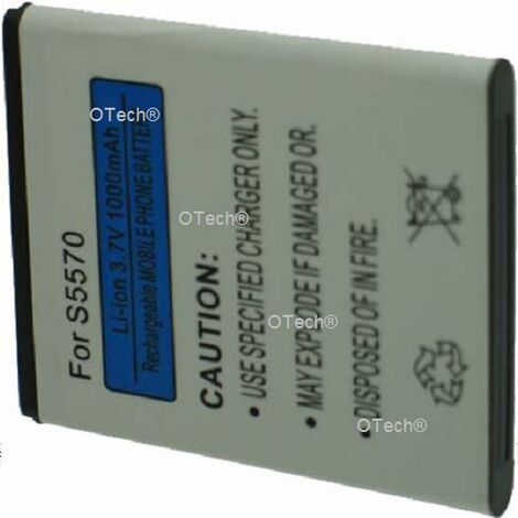Batterie de téléphone portable pour SAMSUNG S5570 / S5750E / S5250 / EB494353VU 3.7V Li-Ion 1200mAh